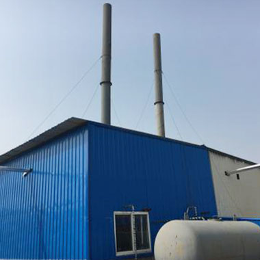 2 sets Yinchen gas fired steam boiler in Pakistan